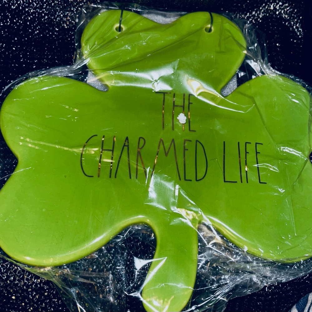 Rae Dunn Shamrock wall decor